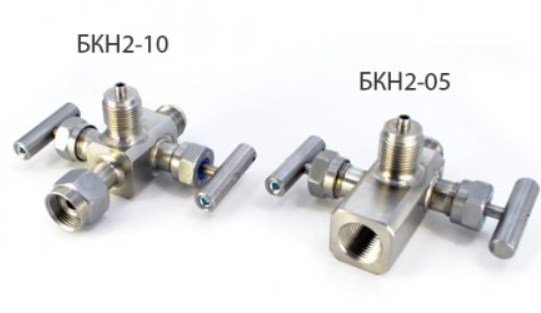 Блок клапанный для установки датчиков давления и манометров БКН2-02 Датчики давления #4